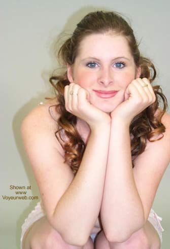 Pic #1Lauryn On The Purple Plastic Couch