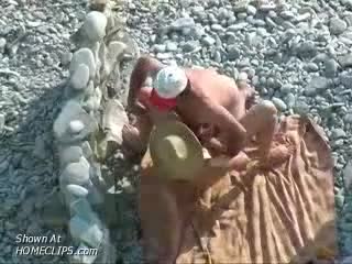 Pic #1Nudists Fucking On Beach