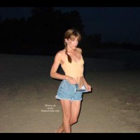 Pic #1Stripping on The Sand