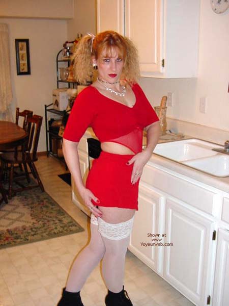 Pic #1 Hot Bunny in Kitchen