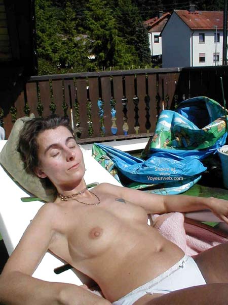 Pic #1Ester On Balcony