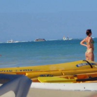 Pic #1 Cute Ass Caucht In Punta Cana Last Month