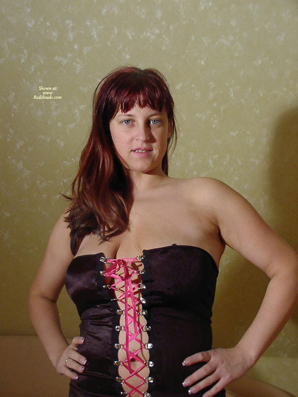 Pic #1Anja Posing In Stockings 3