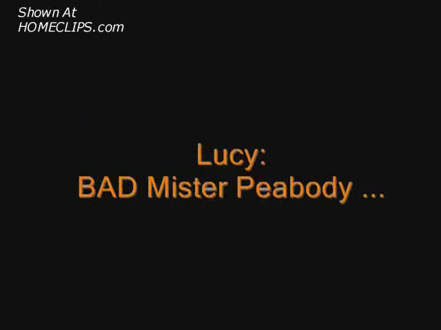 Pic #1Lucy: Bad Mister P!