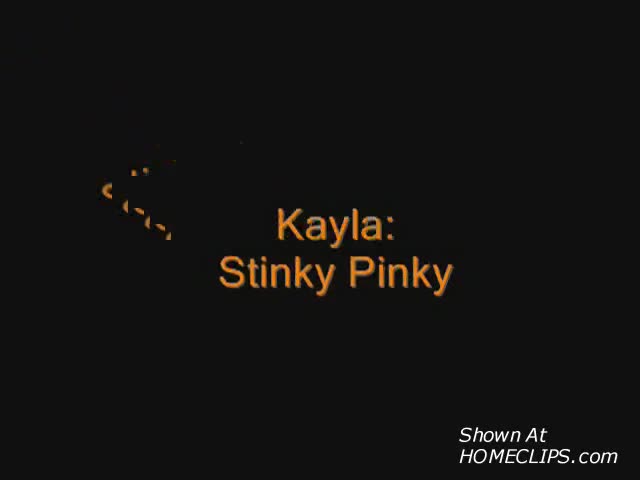 Pic #1Kayla: Stinky Pinky