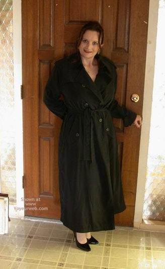 Pic #1Buxomgirl38e In A Trench Coat