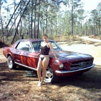 Pic #1 Nudist Dee And Our 67 Mustang