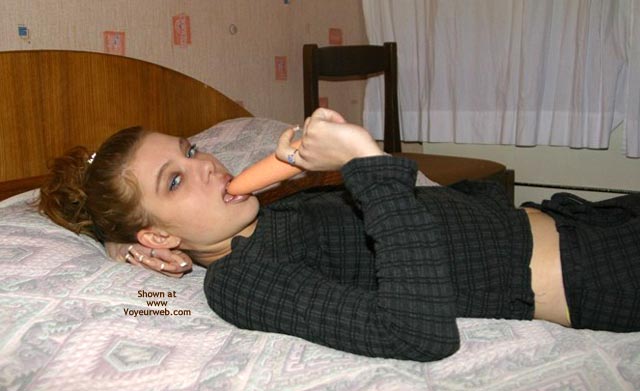 Pic #1 Sucking The Vibrator