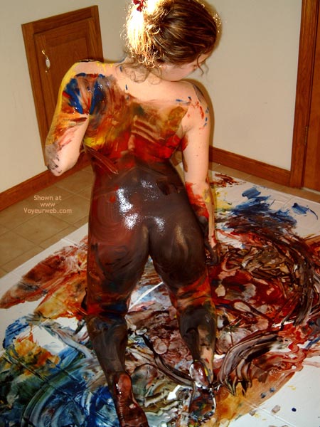 Pic #1Jenn 18yo Fun With Bodypaint! Part 2!