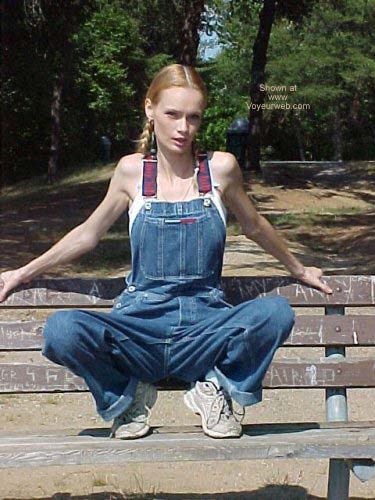 Pic #1Lil Ami Getting Hot and Stripping Down at The Park