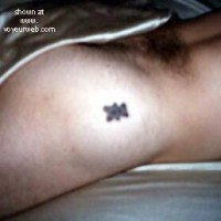 Pic #1M* Bear Butt Tattoo