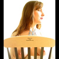 Pic #1VW_Laura Posing On a Chair