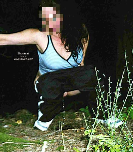 Pic #1Horny Jogging and Peeing