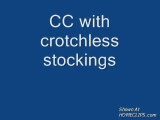 Pic #1Cc-crotchless Pantyhose