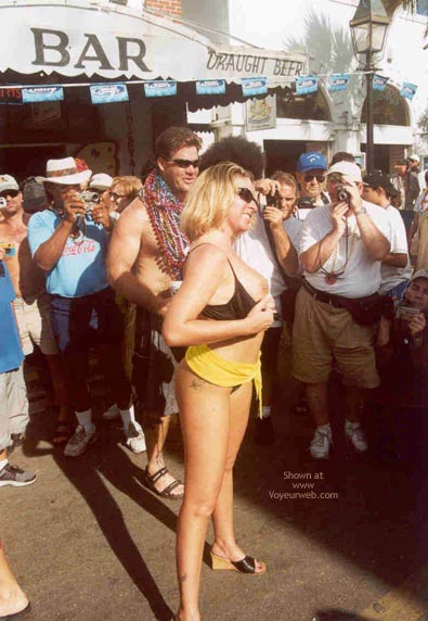 Pic #1Sue at Fantasy Fest 2002, Key West