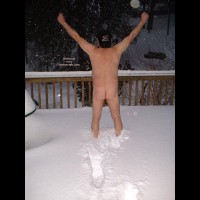 Pic #1M* Over the Hill Guy Salutes the Ladies