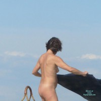 Pic #1 Mature On Windy Beach