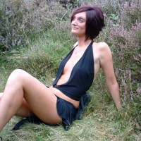 Pic #1New Girl Stripping Off In The Country