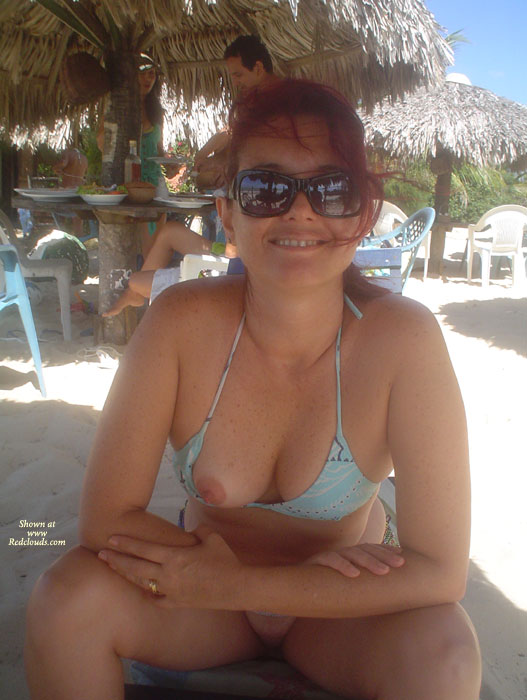 Pic #1Red Hot At The Beach