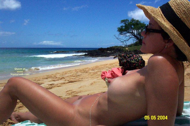 Pic #1Baby Doll Goes to The Nude Beach