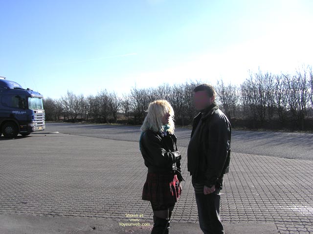 Pic #1Jaol Speaking With A Trucker