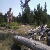 Nudist Rangerman Enjoying The Summer