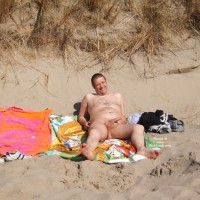 Nude On A Beach