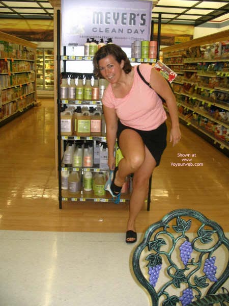 Panty Removal - Strip , Panty Removal, Public Exposeur, Inside Store Strip, Public Place, Black Skirt