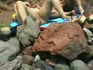 Pic #1Excibicionist In The Beach For Voyeur