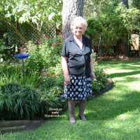 Marie In The Backyard