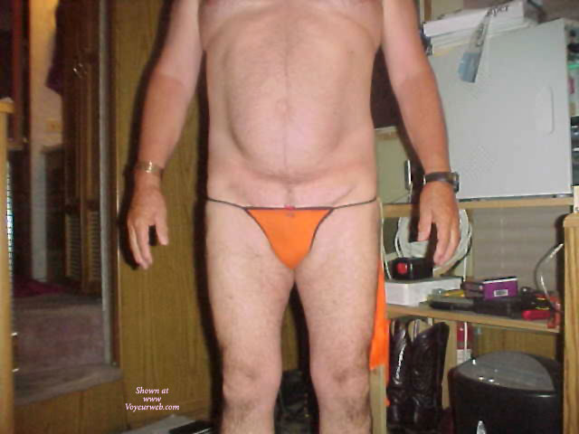 Pic #1 Mikey Shows His Orange Panties