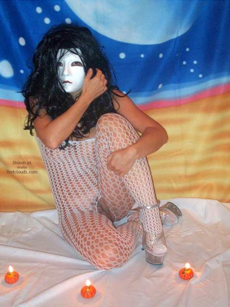 Pic #1*HH - Klaudia as a witch in Halloween Night