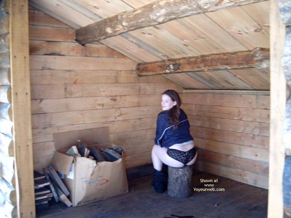 Pic #1 Jenn 19 At The Campsite