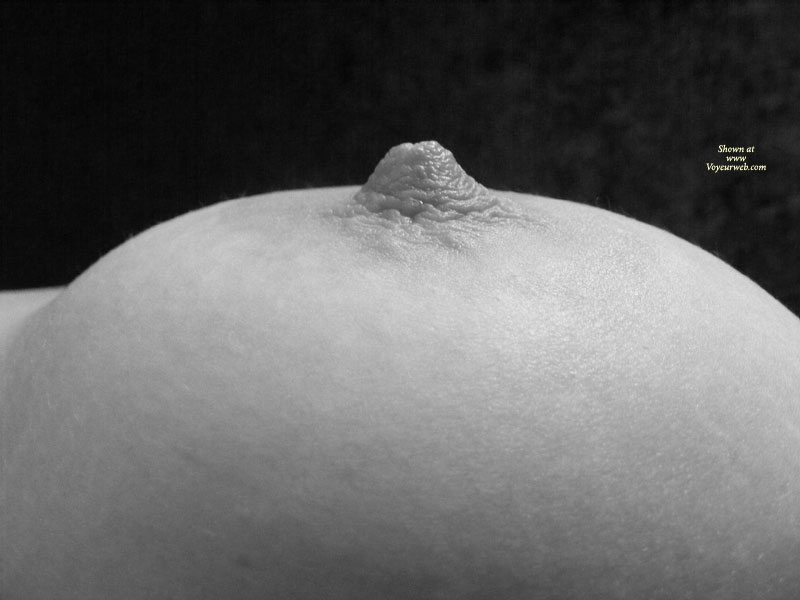 Nipple In Black&amp;white , Close-up Tit, Close-up Of Breast, Black And White Photo, Hard Nipple, Nice Nipple, Really Hard Nipple, Full Breast