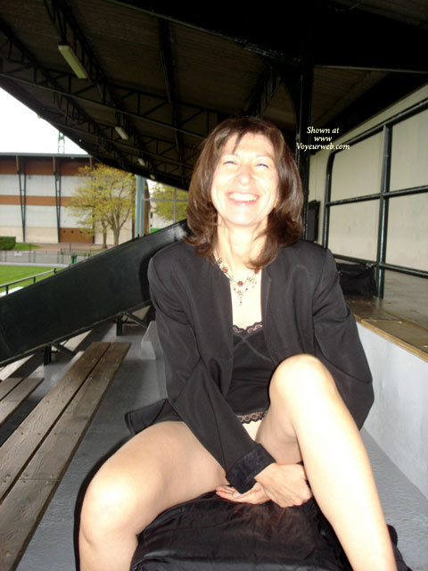 Pic #1 Michelle At The Socker Field 2