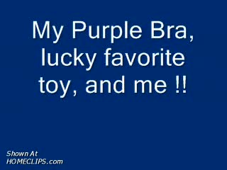 Pic #1My Purple Bra