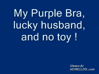 Pic #1My Purple Bra II