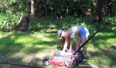 Pic #1*Tw Kat Playing In The Yard