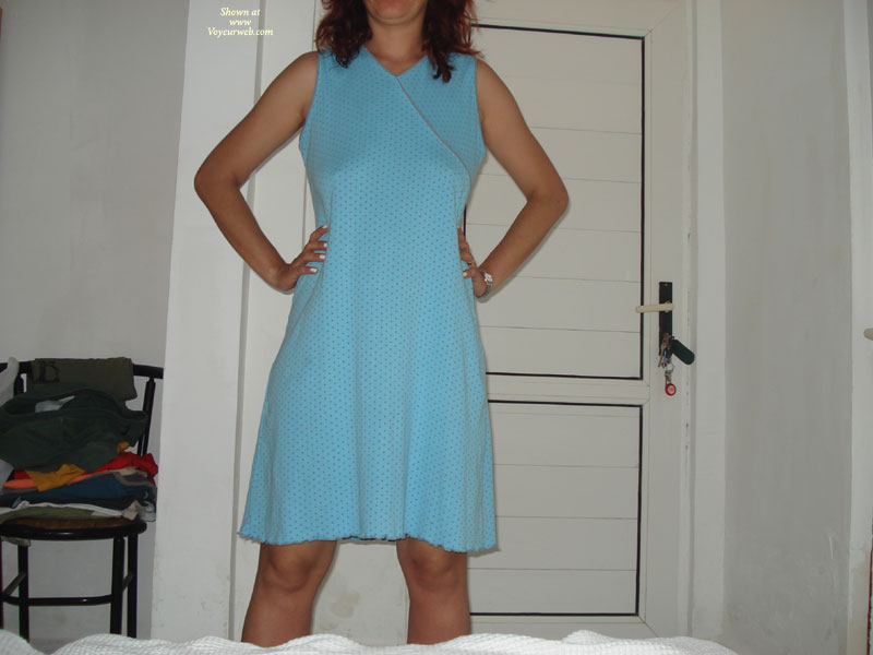 Pic #1 Wife's Strip Tease