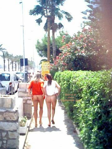 Two Bare Ass Girls Walking In Public - Flashing Ass, Flashing, Nude In Public , Two Bare Ass Girls Walking In Public, Public Bottomless Strole, Two Girls Flashing, Flashing In Public, Flashing Ass
