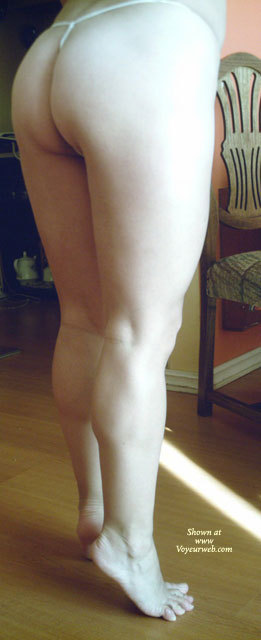 Pic #1Chilean Wife White Thong Part2