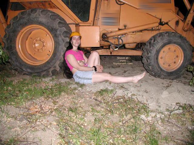 Pic #1Kajira'S 1st Contri With Big Tonka Toy