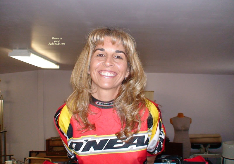 Pic #1Brunette - Supermoto Chick