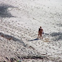 Pic #1Nude Beach Sex From The Cliff