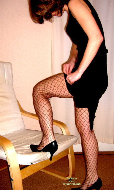 Pic #1 My Wife In Black Stockings