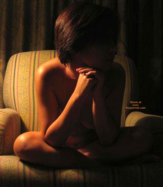 Pic #1 Asian Dyna On A Single Sofa