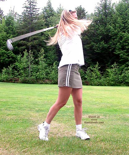 Pic #1Julie Gone Golfing