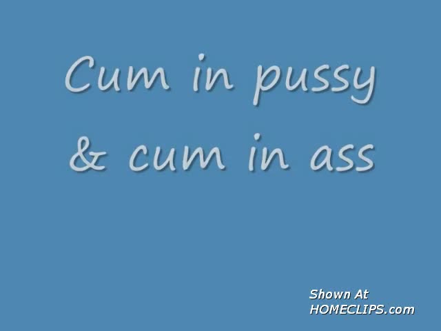 Pic #1Cum In Pussy &amp; Ass